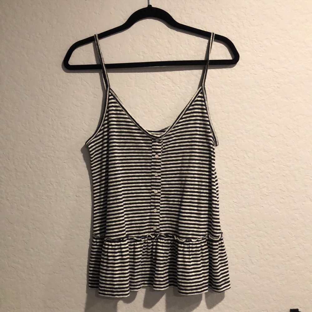 Abercrombie and Fitch striped tank top